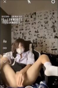 หลุด Mlive นักศึกษาหุ่นอวบ วีดีโอคอลตั้งกล้องเกี่ยวหีโชว์ xxx video